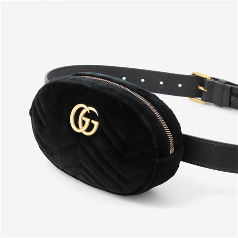 gucci belt bag velvet|Gucci belt bag original price.